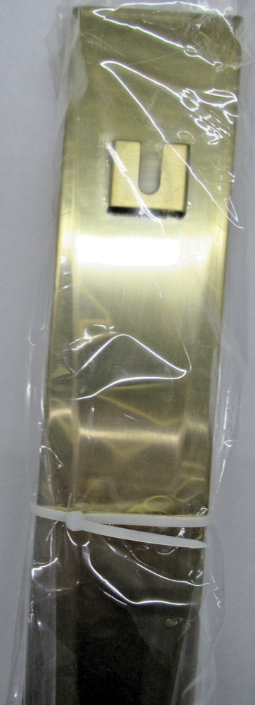 Linear Shower Floor Drain, Brushed Gold 36 Inch