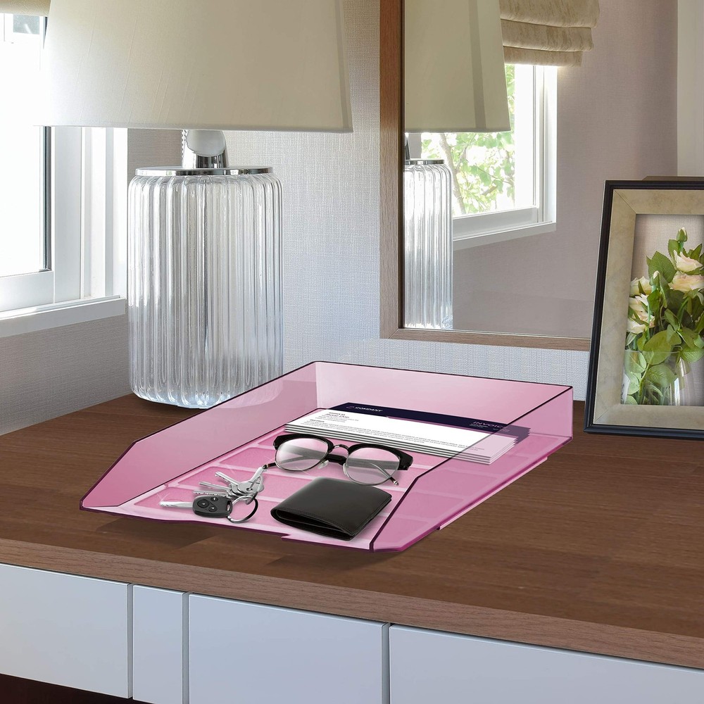 Stackable Letter Tray Front Load, Letter Size, Stacking Document Desk Office ...