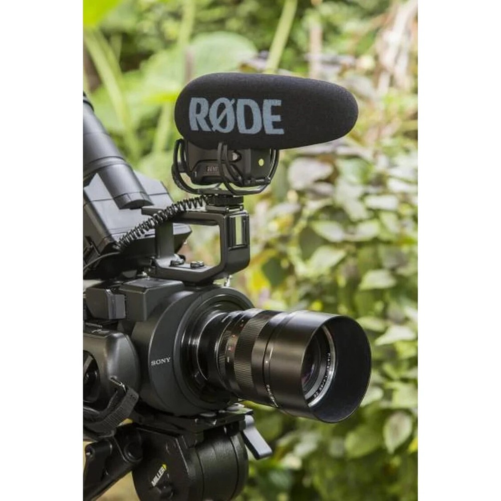 RODE VideoMic Pro+ Compact Directional On-Camera Microphone, Black