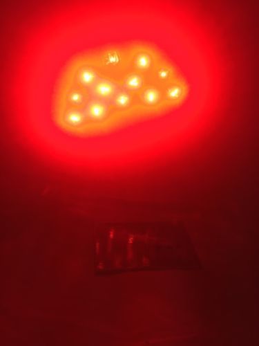 Pair 6 Volt Ford Model A LED Tail light Conversion Inserts 1928-31 License Stop