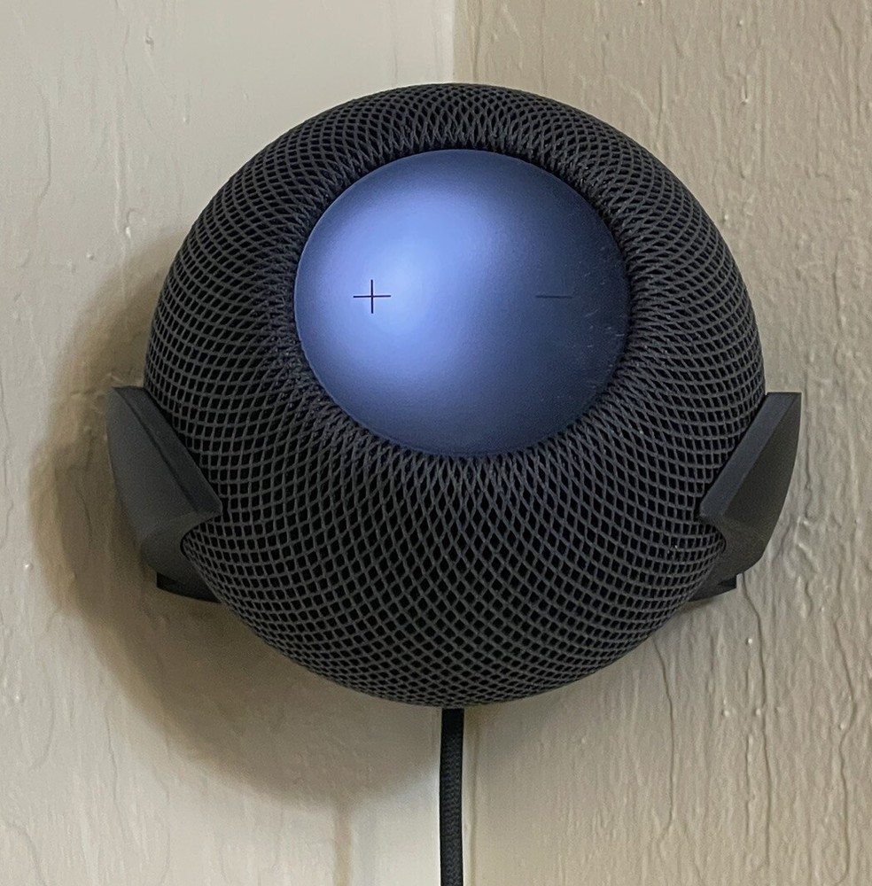 HomePod Mini Wall & Corner Mount Bracket Holder Accessory BLACK!