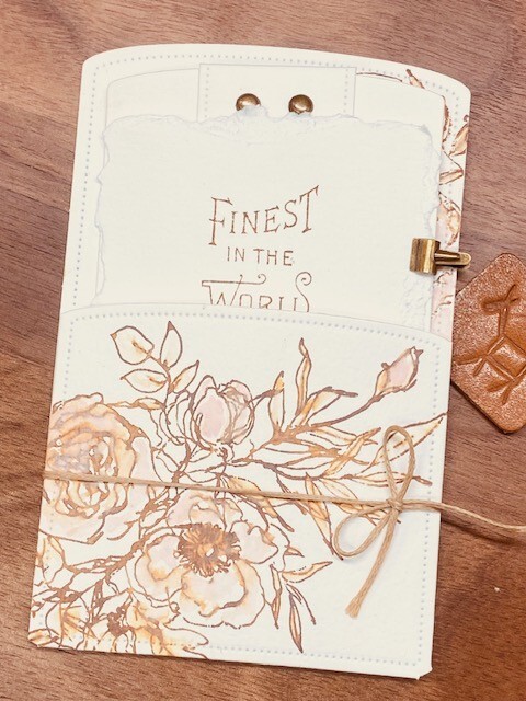 Library pocket cutting dies (set of 4)