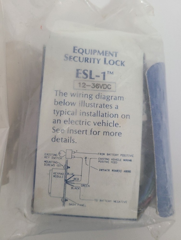 ESL Electro Signal-1 Equipment Security Lock