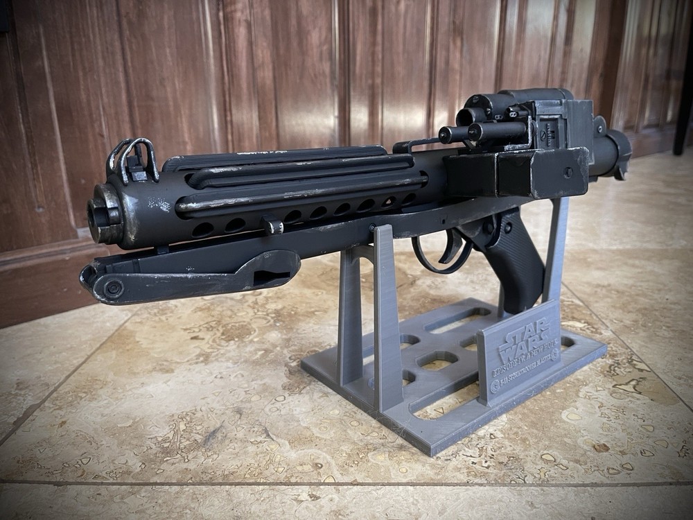 Star Wars, A New Hope, Stormtrooper E11 Blaster. 3d Printed Model Kit.