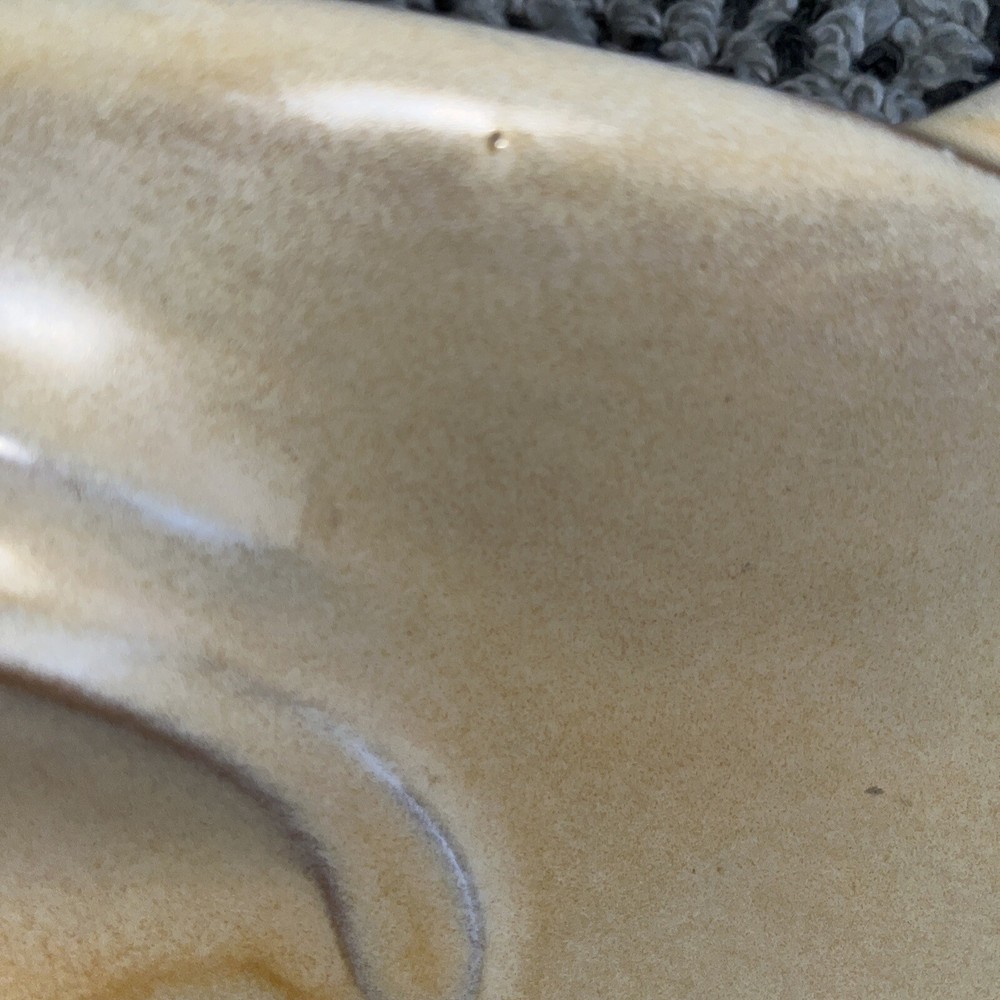 Large Ceramic Leaf Shaped Dish