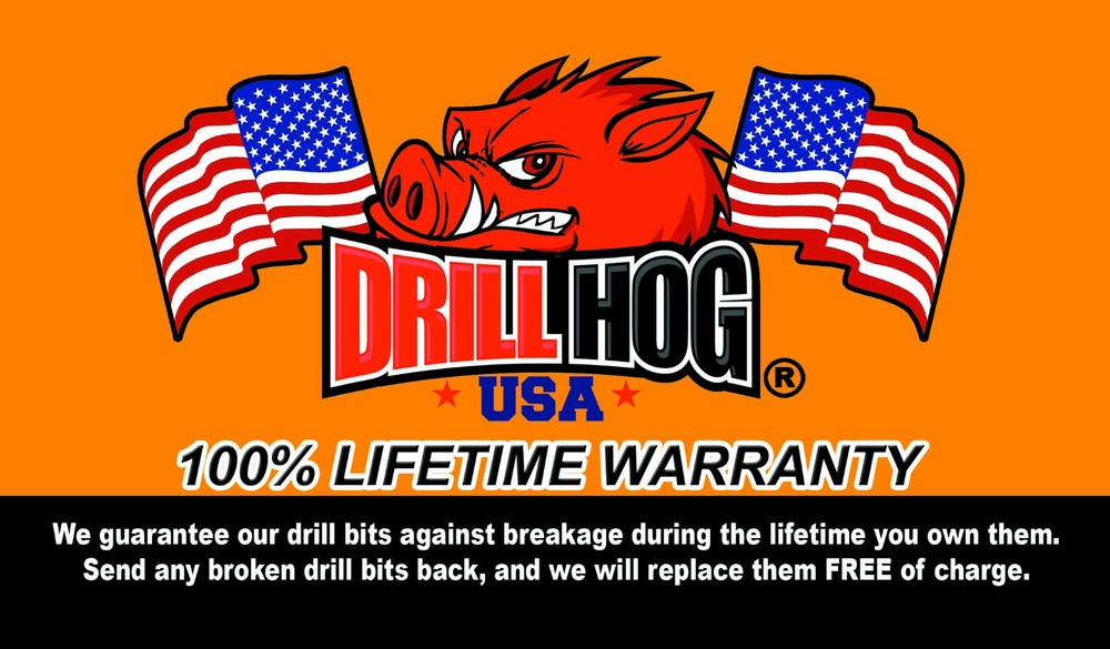Drill Hog® Step Drill Bit Step Set Drill Bits UNIBIT Moly 4Pc Lifetime Warranty
