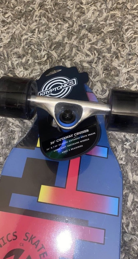 🔥SEALED🔥 Kryptonics 26” Cutaway Cruiser Skateboard