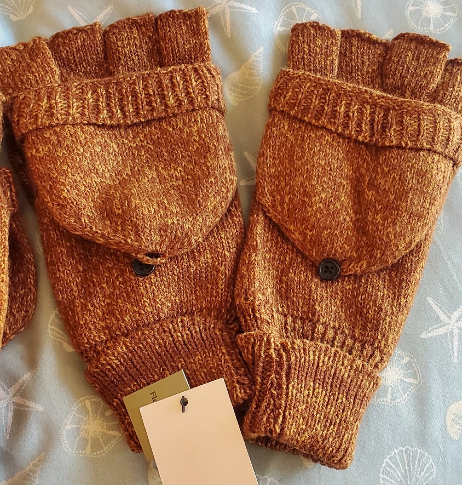 Goodfellow & Co. Knitted Hand Gloves One Size Gold