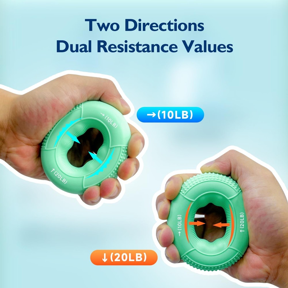 Grip Strength Trainer Finger Exerciser Forearm Strengthener