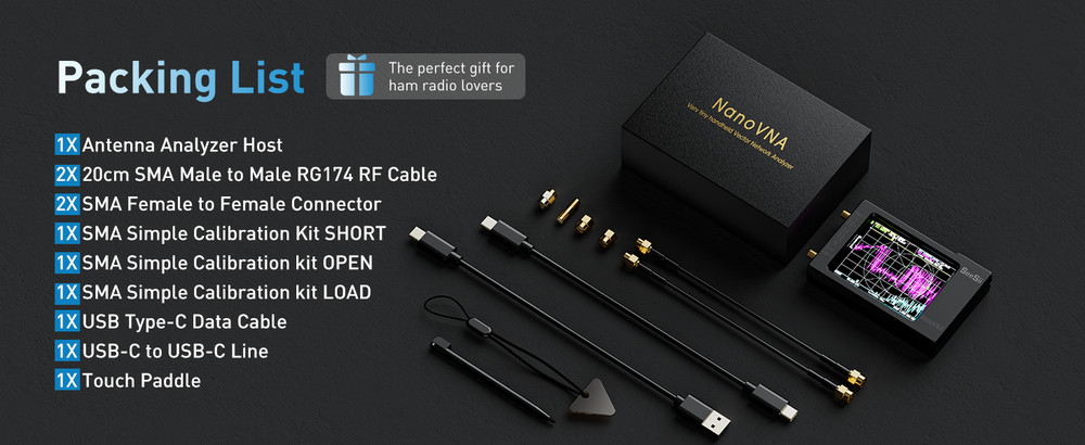 Vector Network Analyzer,Upgraded 10KHz-1.5GHz MF HF VHF UHF Spectrum Analyzer