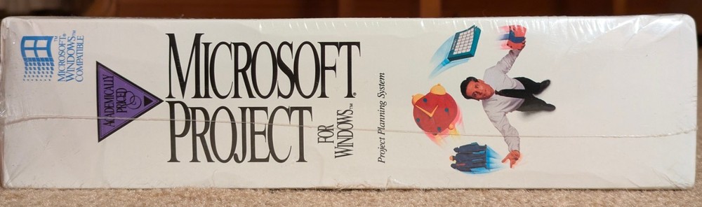 VINTAGE Microsoft Project for Windows(Sealed)