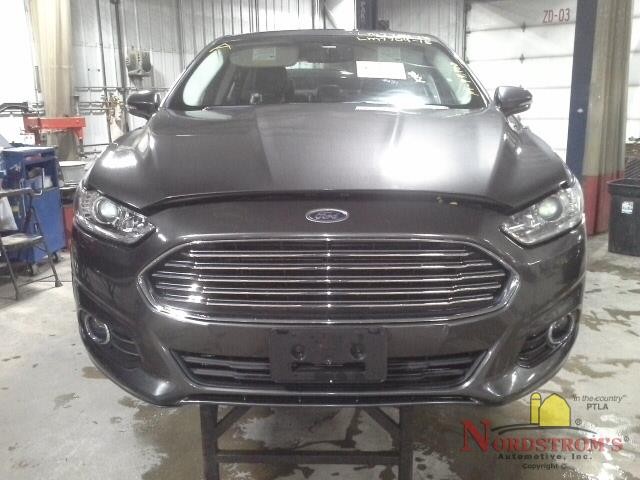 2015 Ford Fusion Driver Front Headrest Only Black Leather