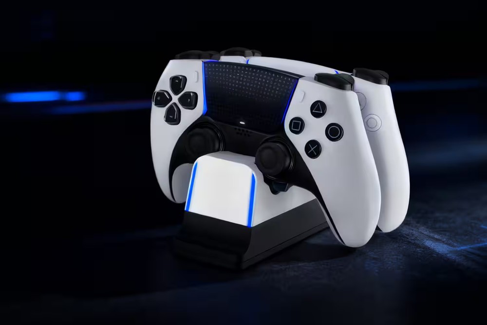 NEXT - Dual Controller Charging Station for Playstation 5 - White