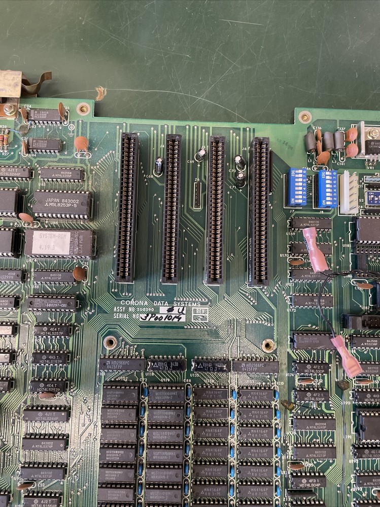 Corona Data Systems Mainboard Motherboard Untested
