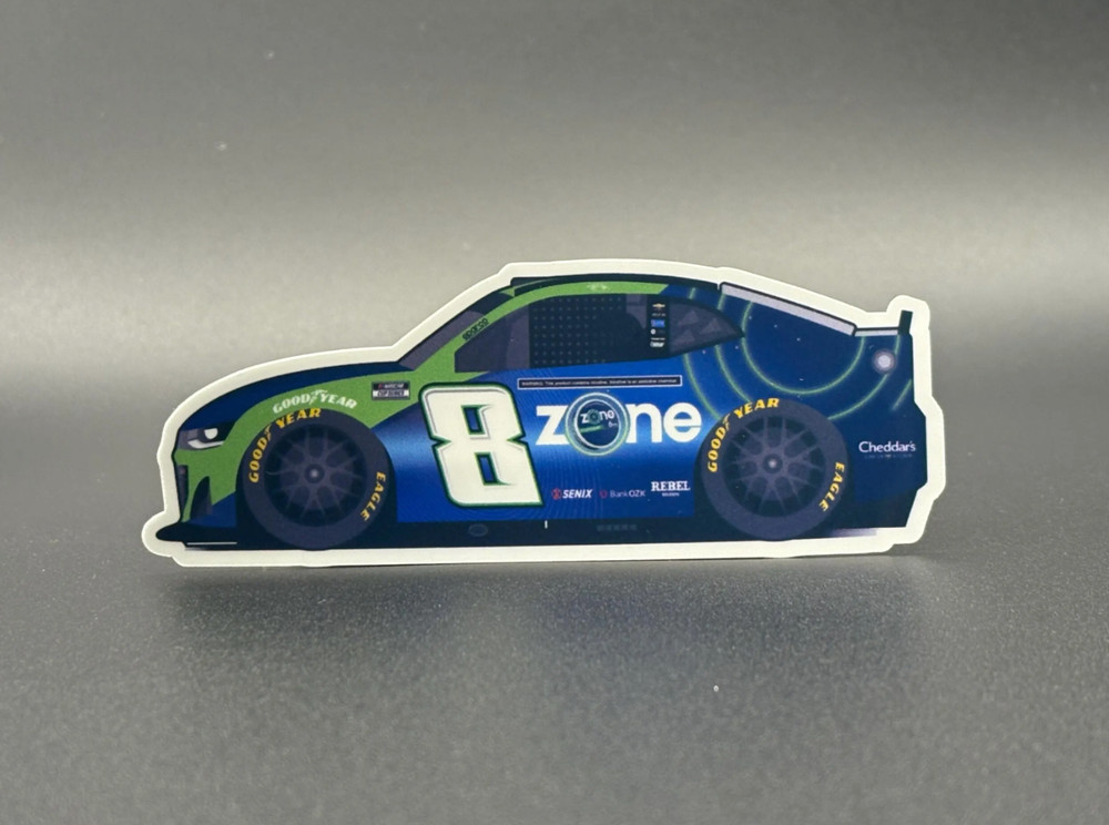 2025 NASCAR Kyle Busch Zone Sticker