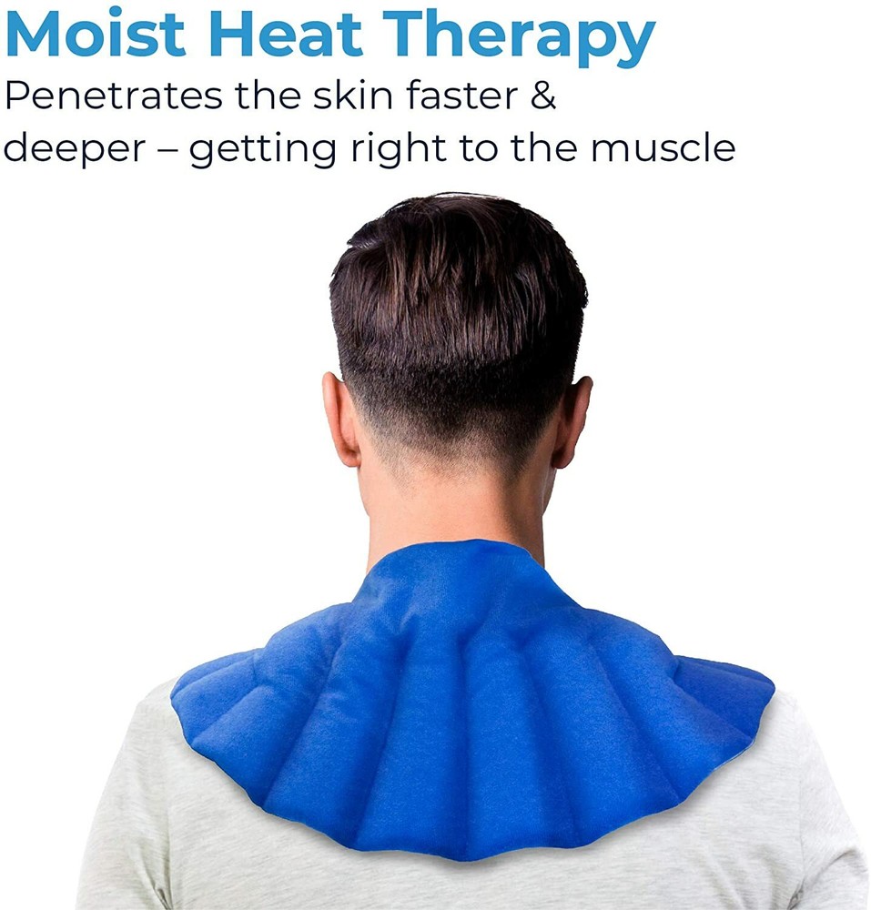 NatraCure Microwaveable Warming Shoulder Wrap Pad Heat Shield Technology New Box