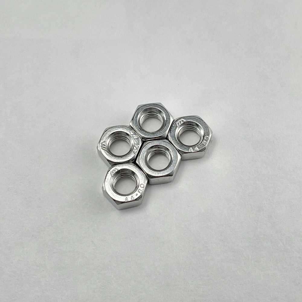1/4-20 Stainless Steel Hex Nuts 1000 pc
