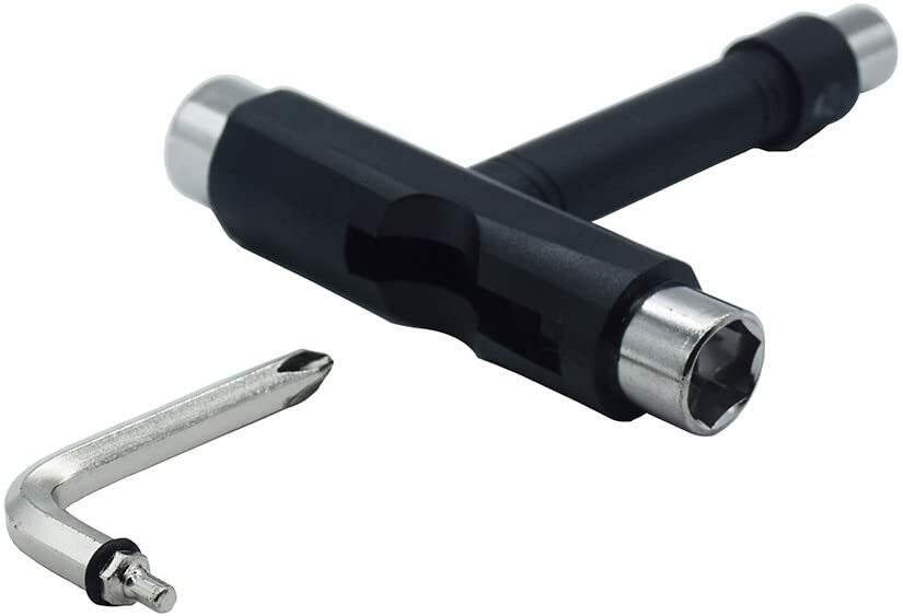 New! ~ Multi-Function Skateboard Tool (Black)