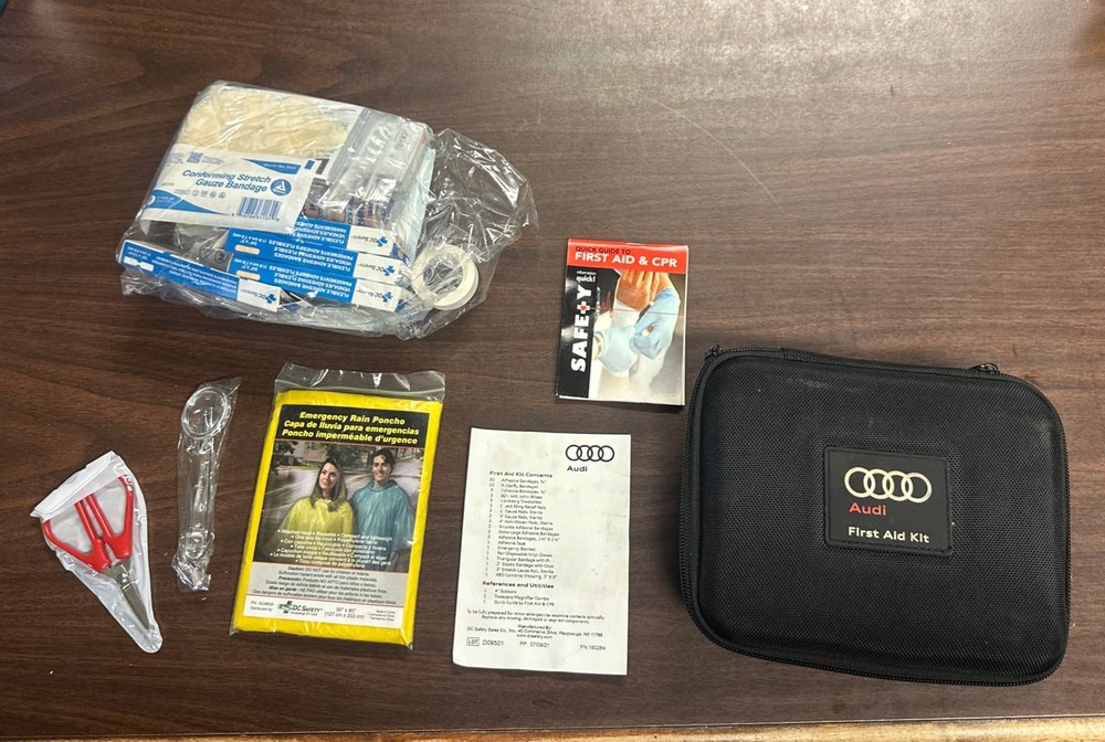 Audi First Aid Emergency Kit Never opened 2021