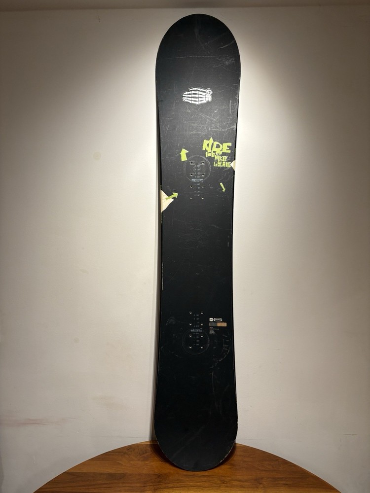 Ride Mikey LeBlanc Snowboard ~154cm Needs Tune Deep Scratches Base No Bindings