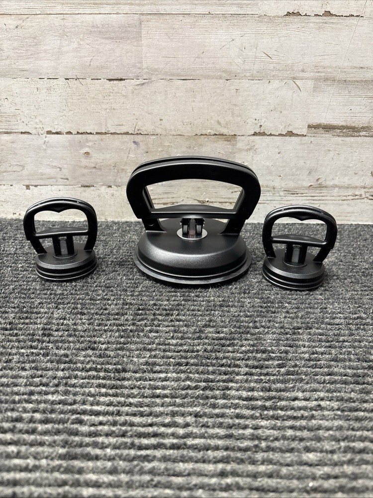 3 Pack Car Dent Puller Kit, Auto Dent Repair Suction Cup with Handle Lifter