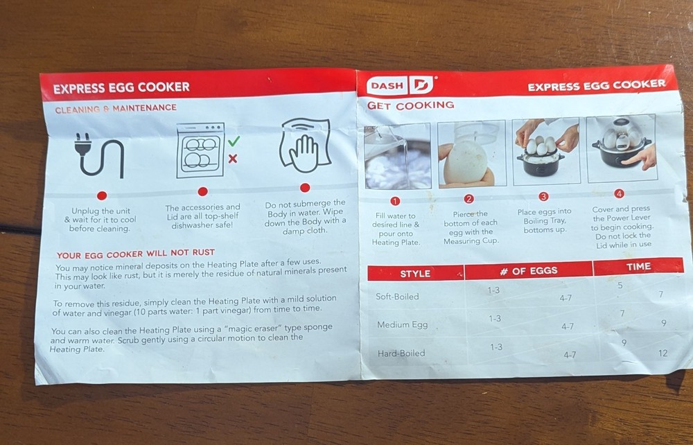 Dash - Express 7 Egg Cooker Model # DEC207 Black - Electric - retractable cord