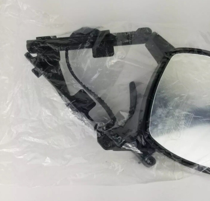 Cipa 11953 dual view clip on towing mirror (Black) Adjustable