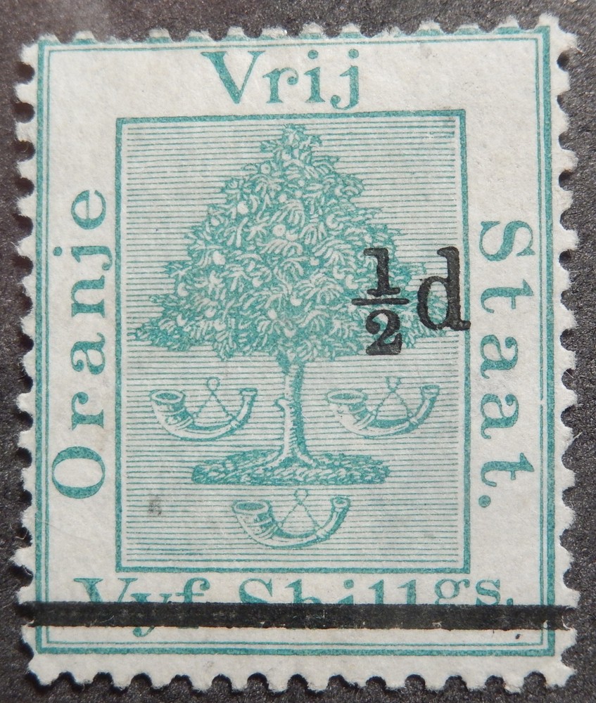 Orange River Colony Scott #22, Mint No Gum