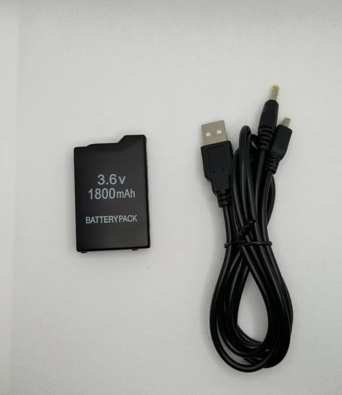Sony PSP 1000 1001 Replacement Battery, Charger