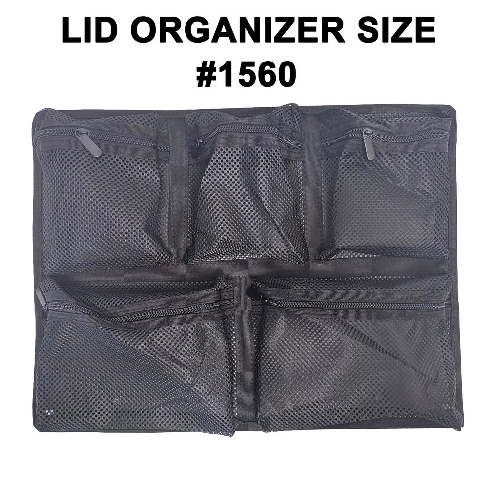 Pelican 1560 Case Lid Organizer: Maximize Space & Secure Gear with Mesh Panel