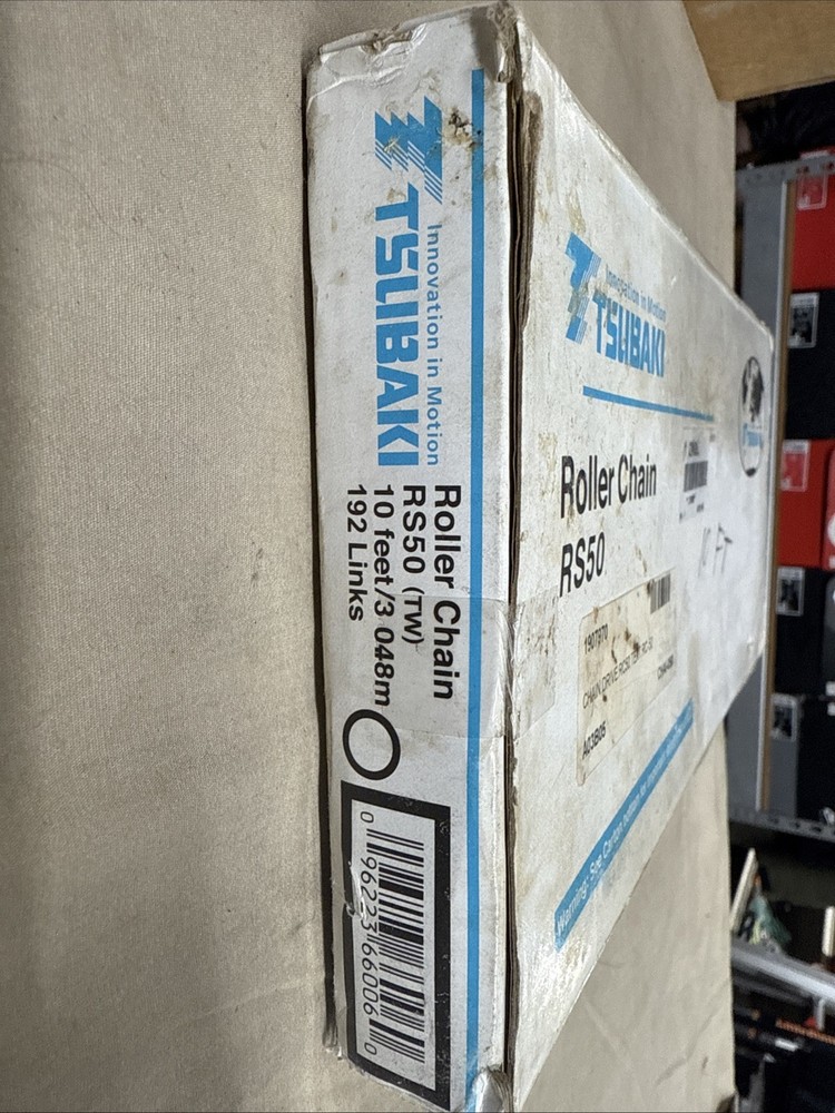 NEW TSUBAKI RS50 (TW) 10' ROLLER CHAIN