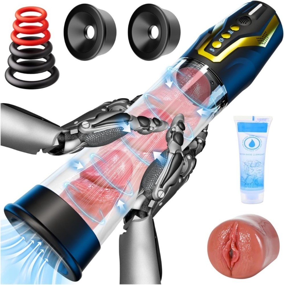 Bomba Íntima Hombre con Control de Voz, 4 Modos y Programas, Carga Tipo-C - Dora
