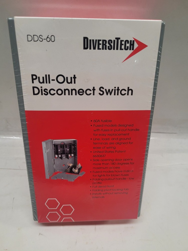 Diversitech DDS-60 Pull-Out Disconnect Switch