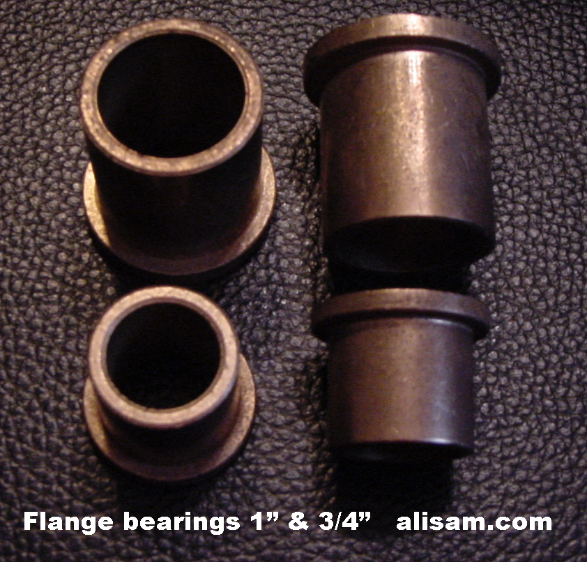 Flange bearing set 3/4" & 1"