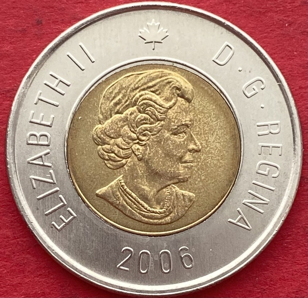 2006 Canada 2$ Off Center Error - MS64 - Lot#9279