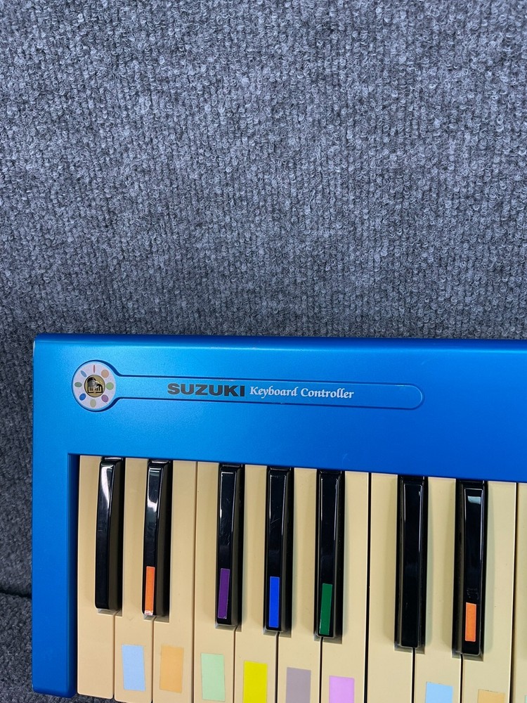 Suzuki SPW-49 USB MIDI Keyboard Controller 49 Key Blue Tested