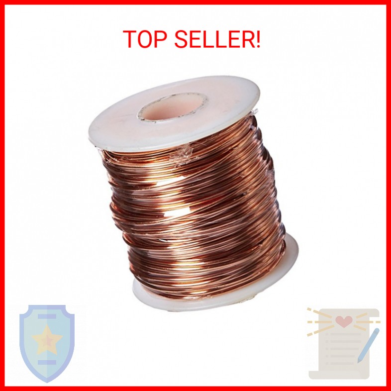 Soft Copper Wire, 16 Gauge, 126 Feet, 1 Pound Spool