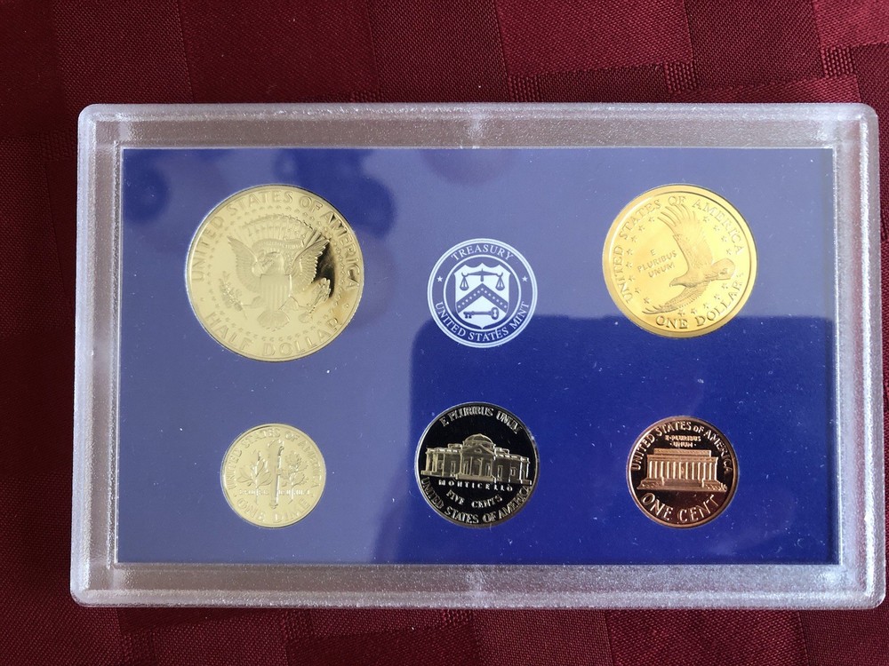 2000 US PROOF 10 COIN SET WITH ORIGINAL PACKAGING AND COA