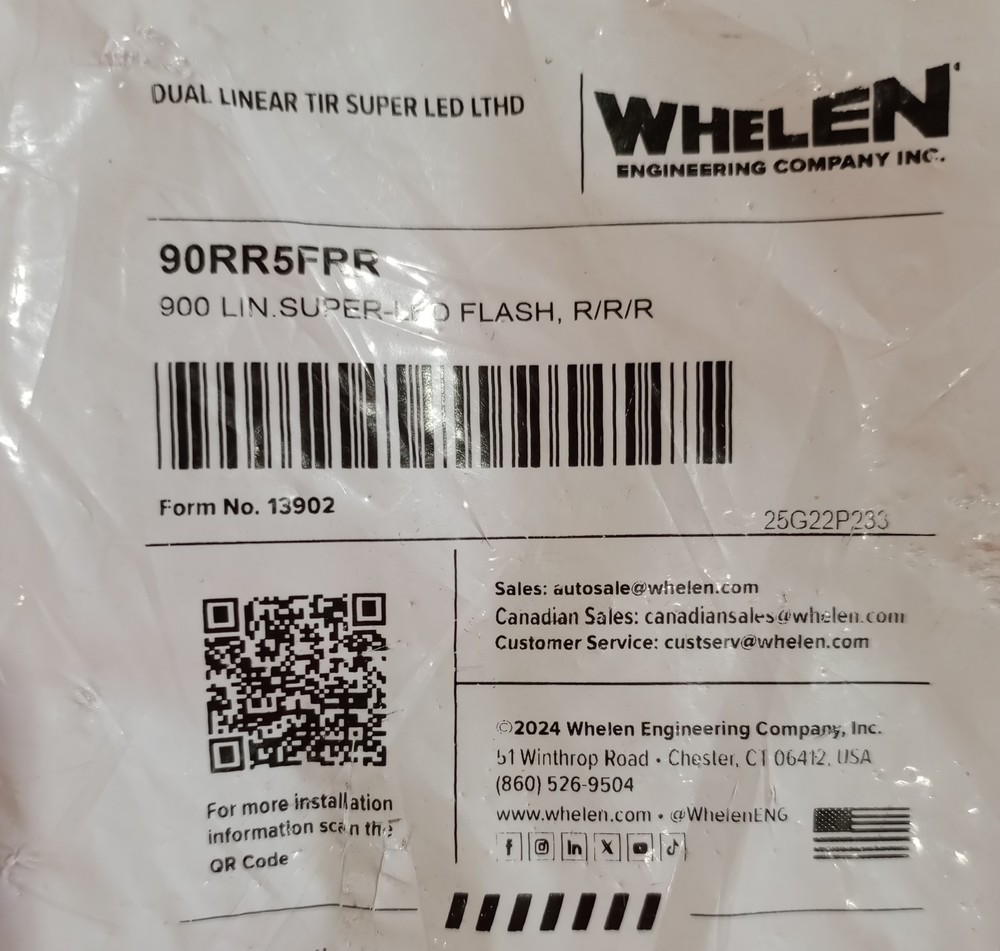 Whelen 90RR5FRR Super LED Flash