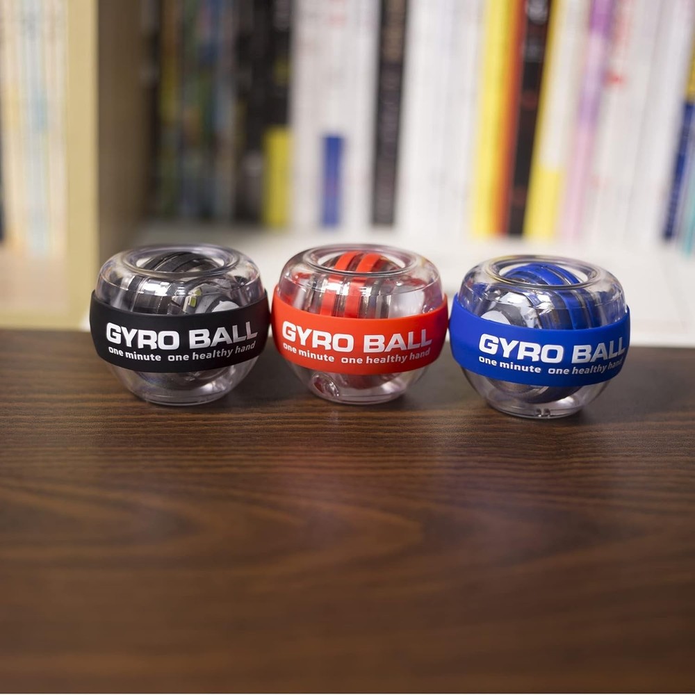 Auto-Start LED Wrist Gyro Ball - Forearm Exerciser for Strength and Coordination