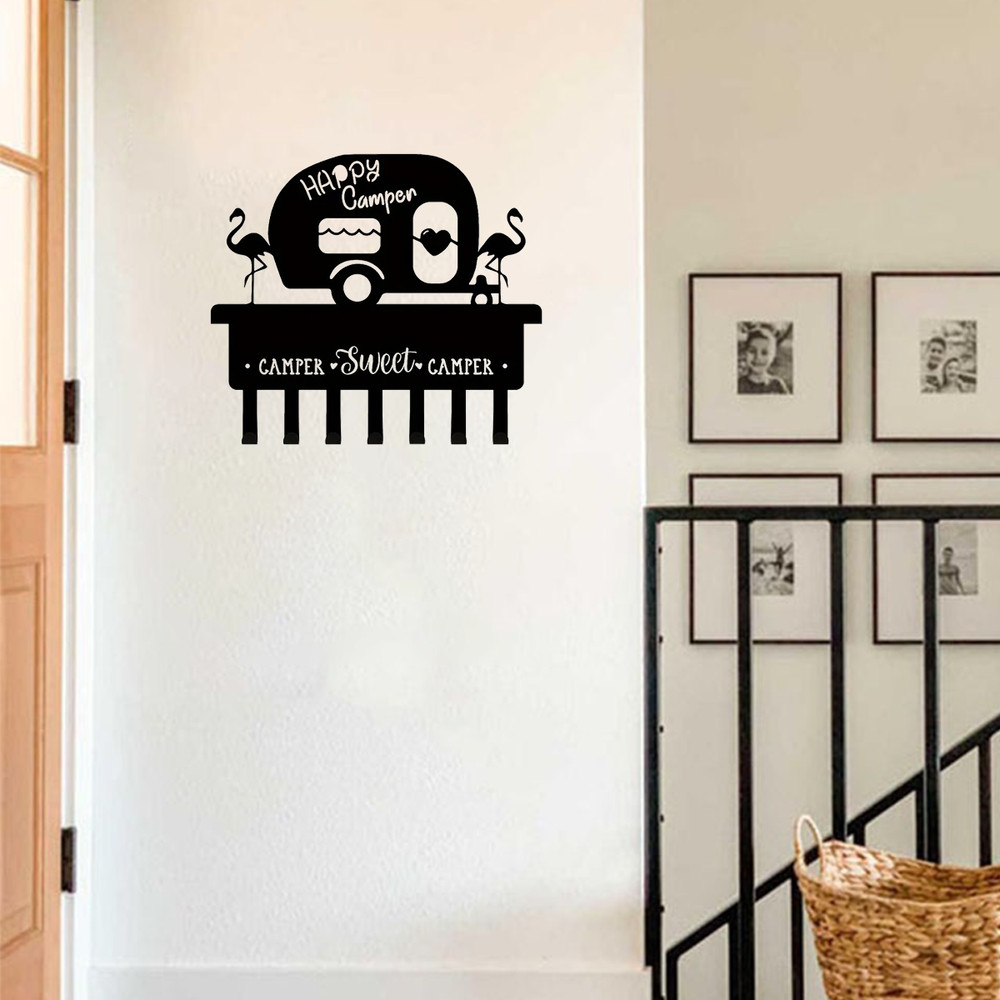 Iron Wall-Mounted Storage Rack W/ Hooks Saves Storage Space In Kitchen Bathroom