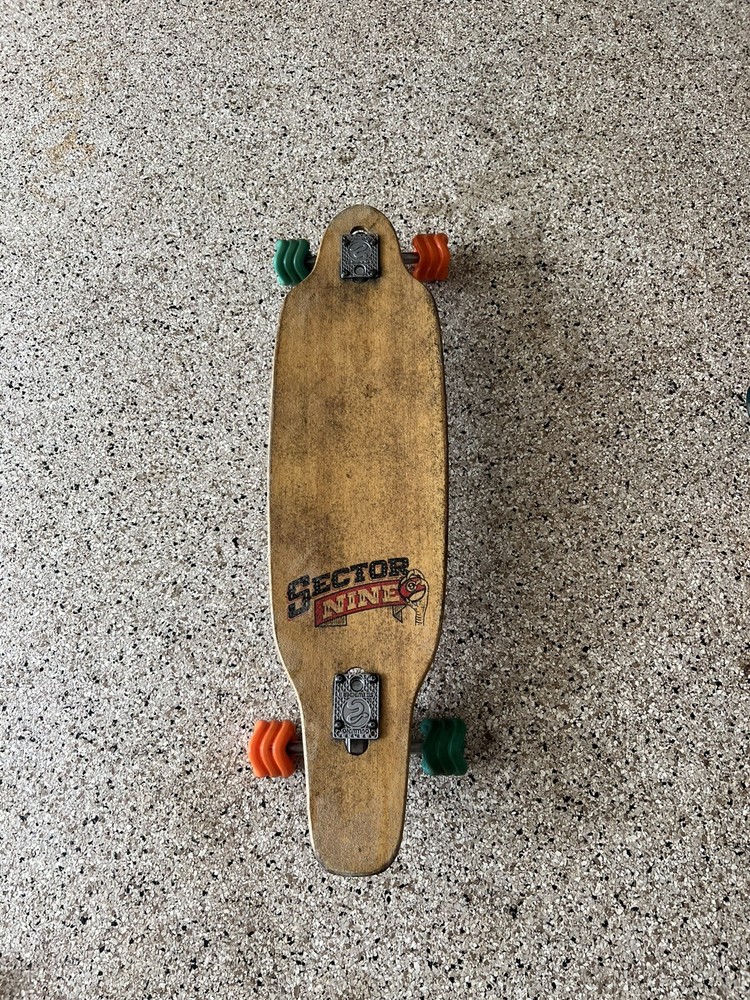 Sector 9 Longboard with shark wheels