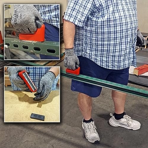 Master Magnetics Strong Magnet with Ergonomic Handle - 100 lb Pull Force,...