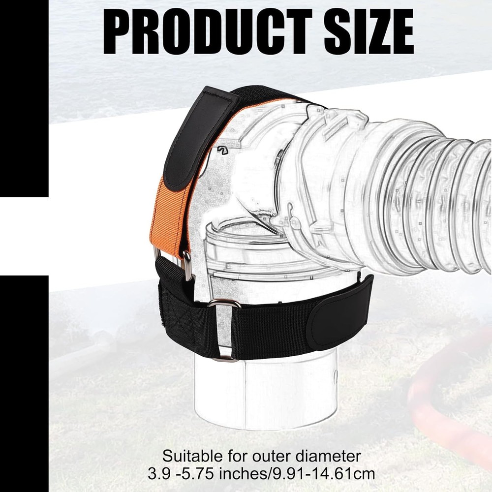 RV Hose Fastening Device, Magic Adhesive Styles Sewer Support...