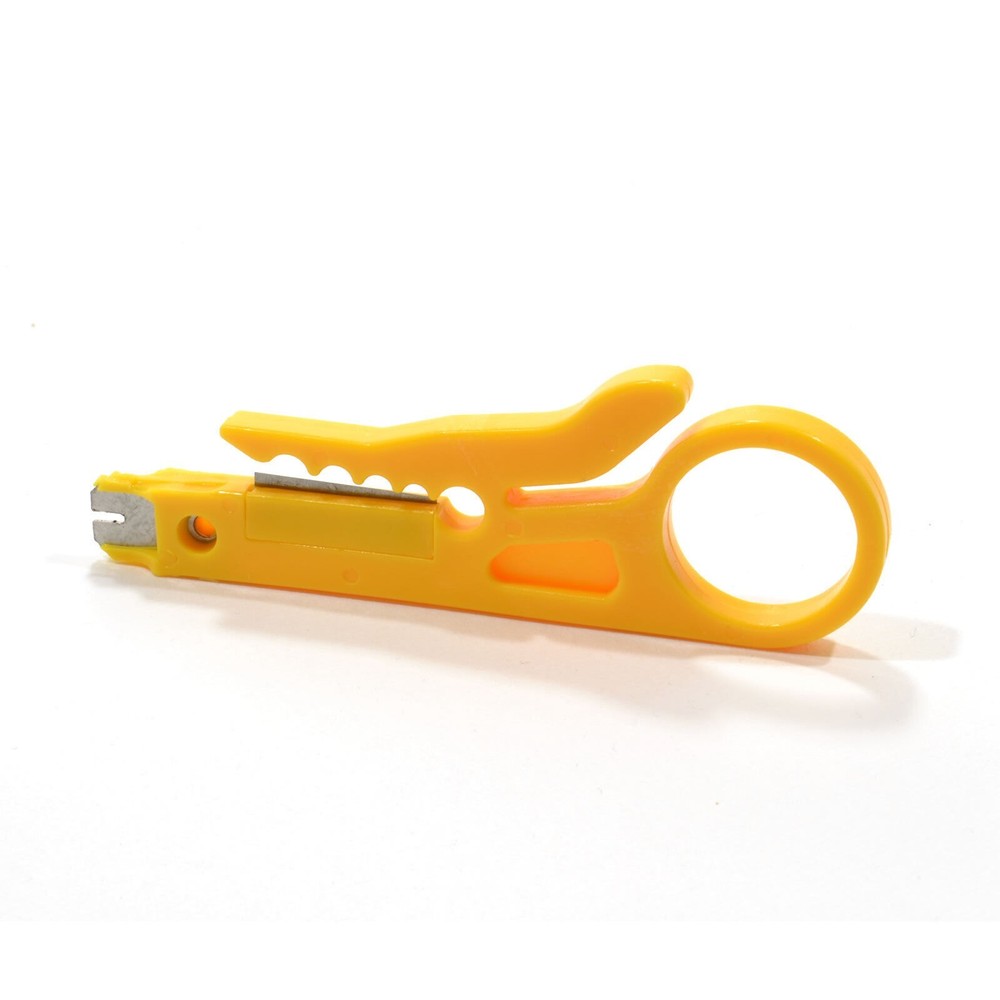 RJ45 Cat5e Cat6 Network LAN Ethernet Cable Crimping Crimper Tool +100 Connectors