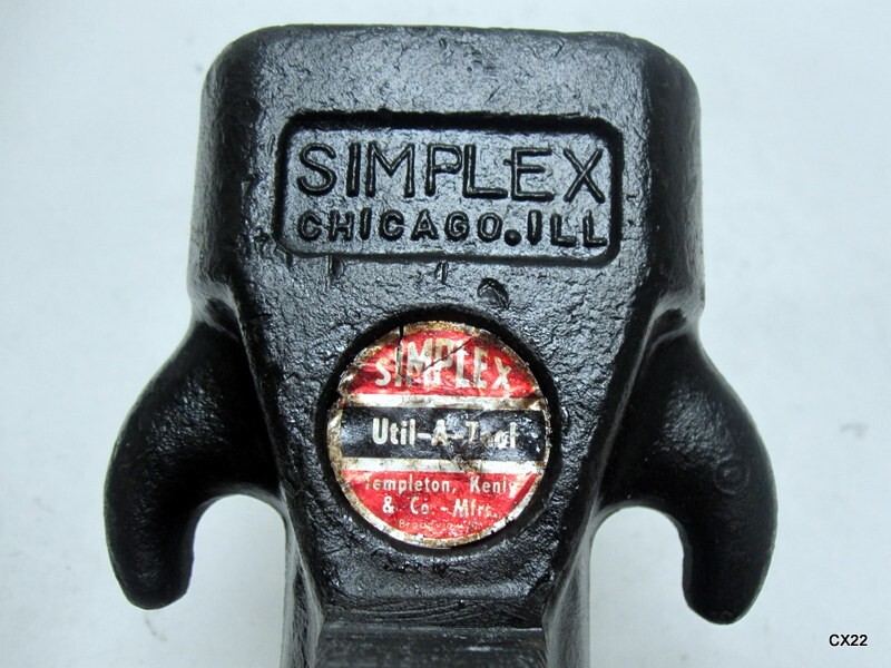 SIMPLEX Util-A-Tool 610-2 Jack with Base, 10 Ton Capacity