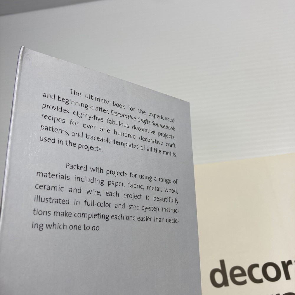 Decorative Crafts Sourcebook Recipes and Projects for Paper Fabric & More! PB