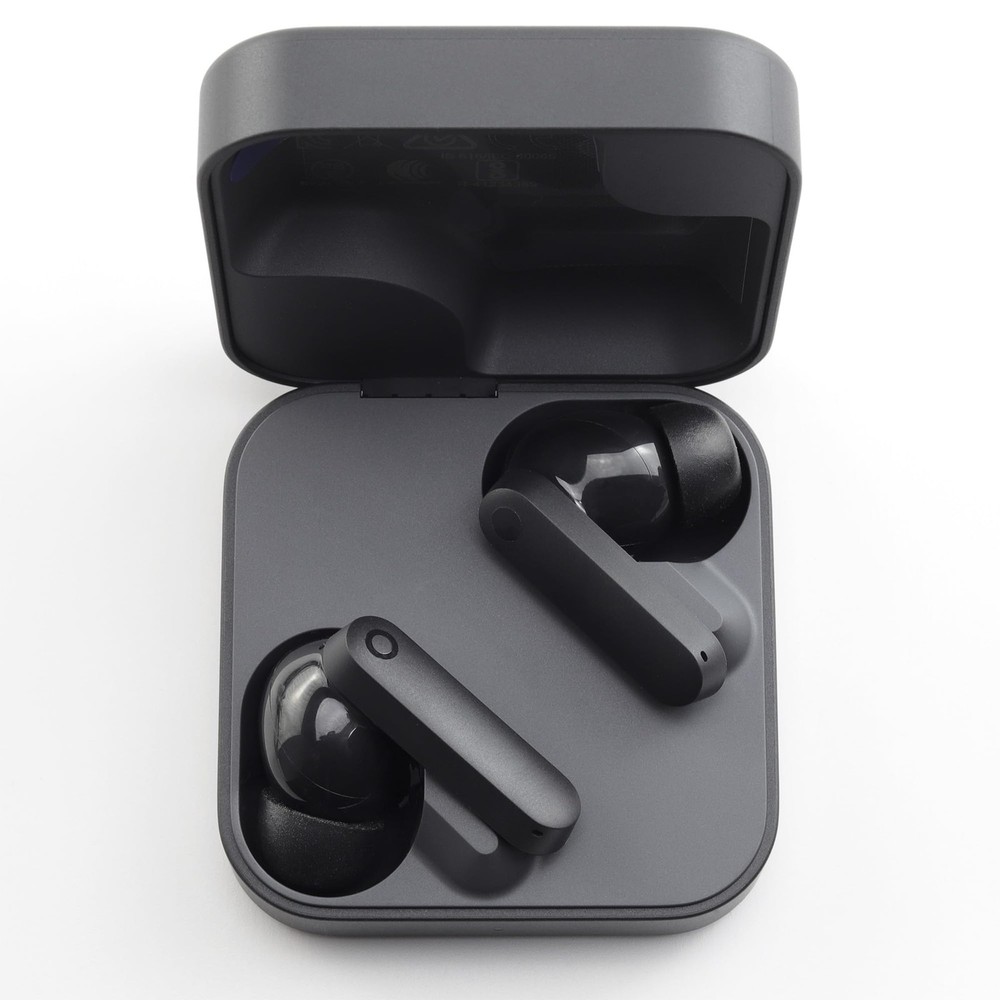 NANLANFAN Replacement Memory Foam Ear Tips for CMF Buds Pro 2, Black