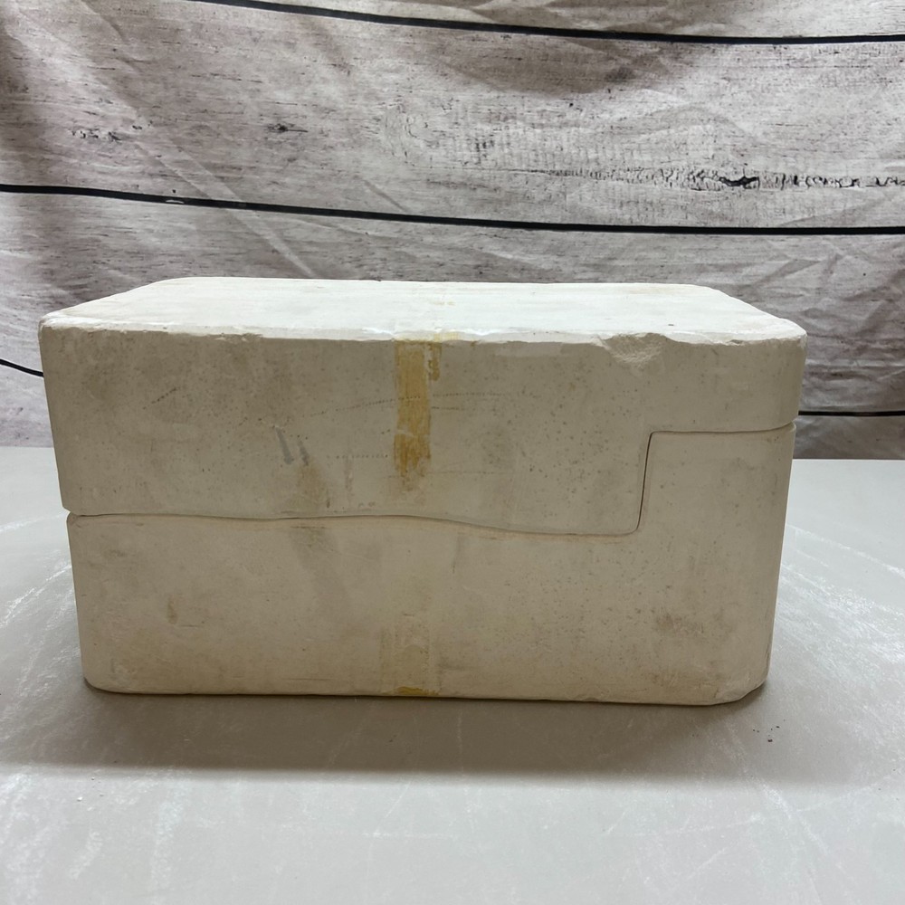 Ceramic Slip Mold Tree Trunk Log Bark Texture Holland #H182