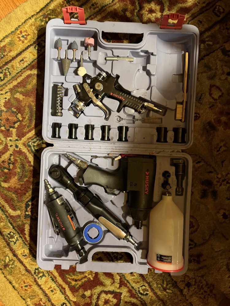 Husky 4-Tool 53 Piece Air Tool Kit